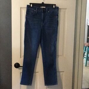 Madewell Stovepipe jeans size 27
